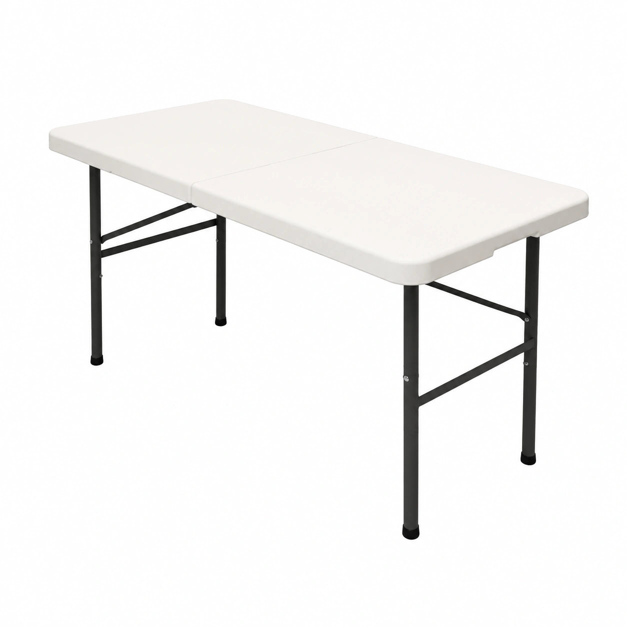 Table pliante en résine, 122 x 61 x 74 cm