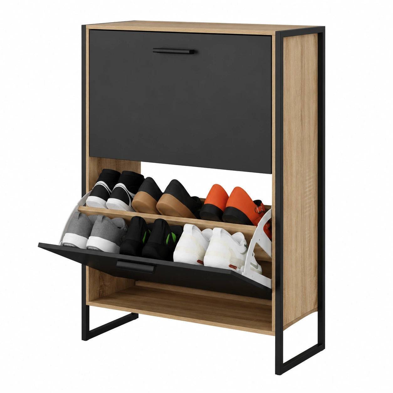 Armoire à Chaussures Industrielle Grande Capacité pour Entrée