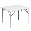 Table de Camping Pliante Carrée pour Extérieur et Intérieur 86x86x74 cm