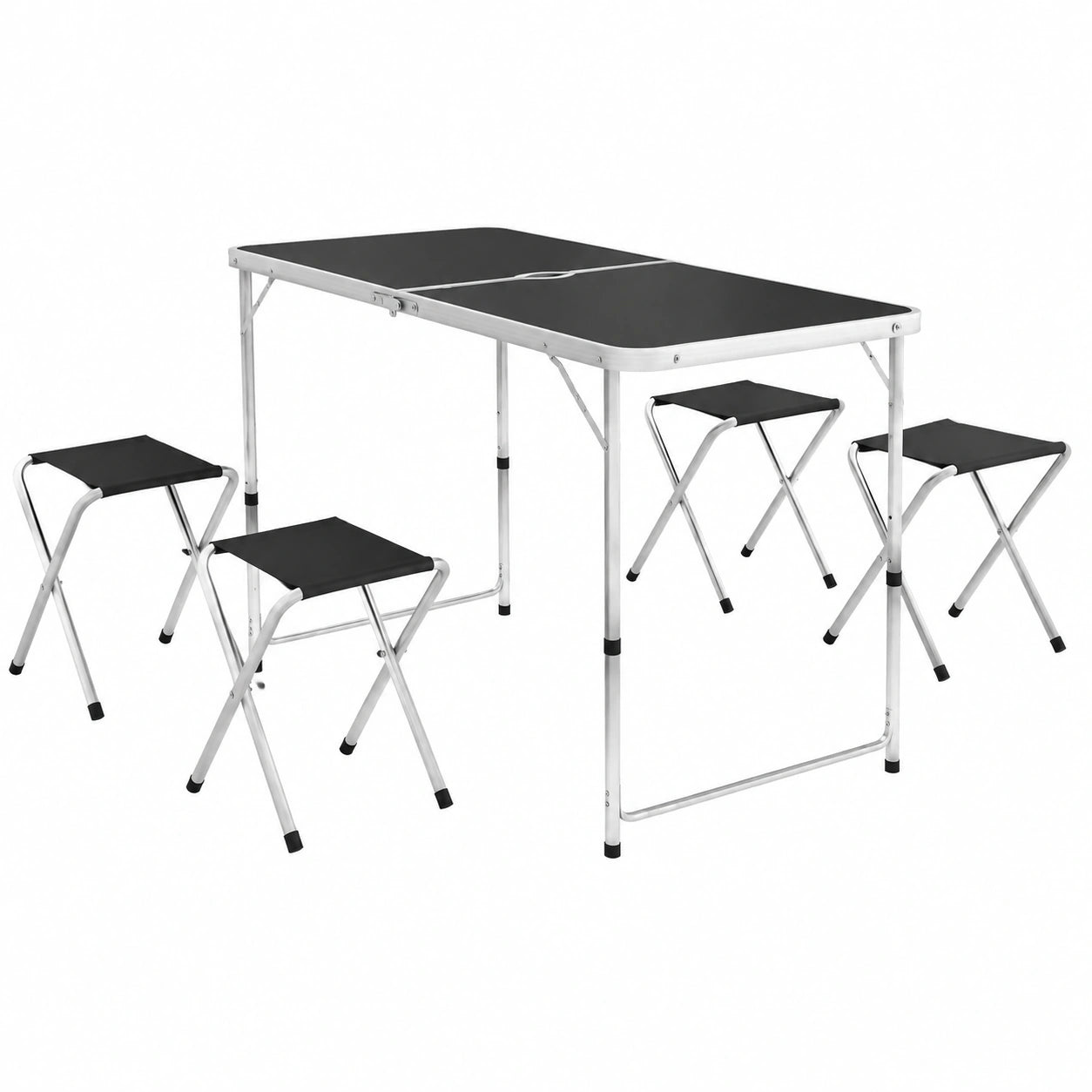Ensemble de Camping: Table Ajustable et Chaises Pliantes