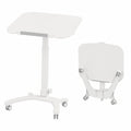 Table d'appoint pliante réglable avec roulettes pour maison