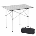 Table de Camping Pliante en Aluminium pour Extérieur