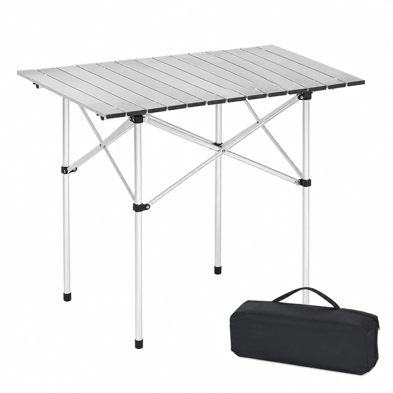 Table de Camping Pliante en Aluminium pour Extérieur