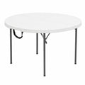 Table pliante ronde pratique et portable 122 cm