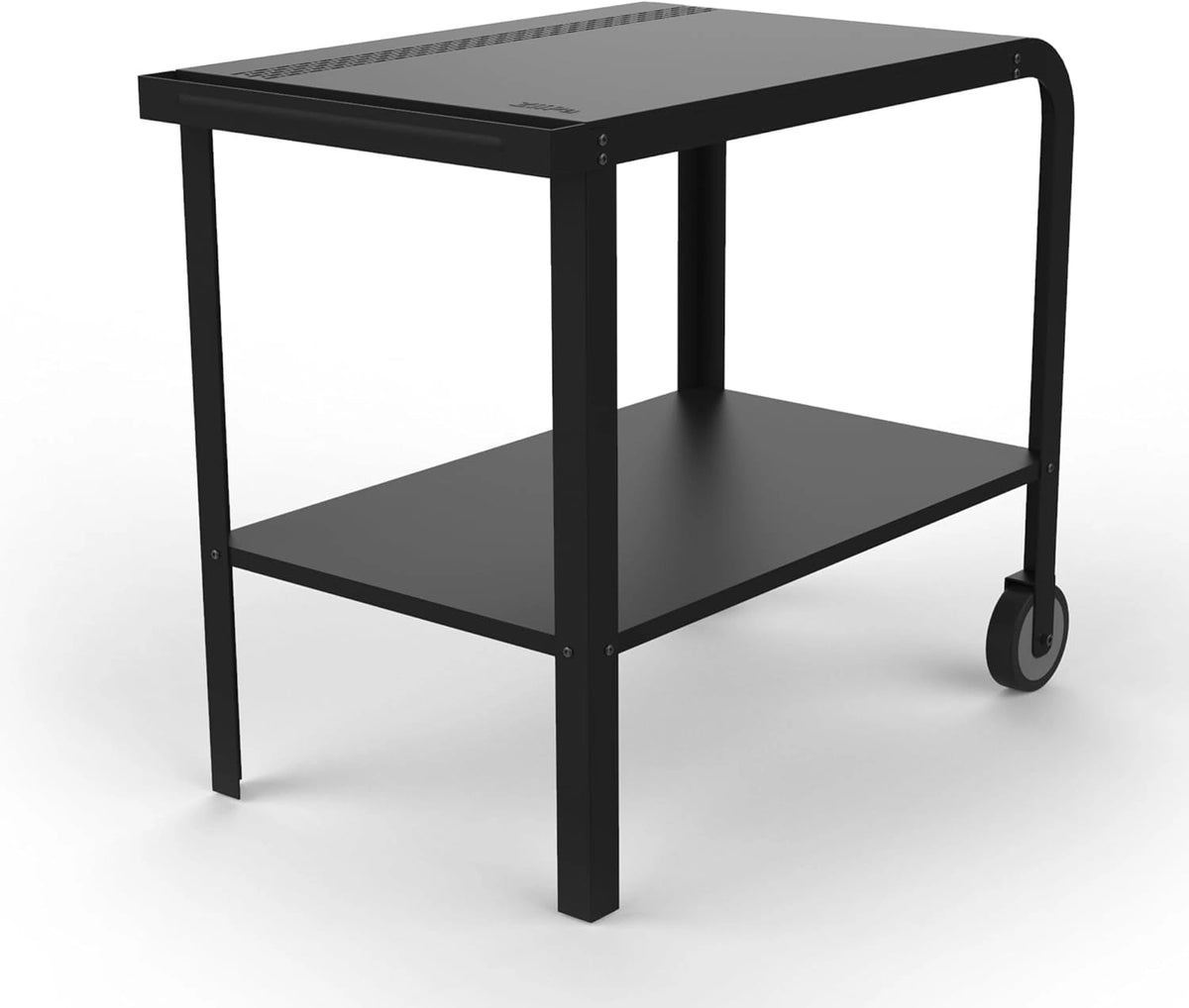 Table d'Appoint Extérieure - Compatible Four à Pizza et Barbecue - Acier Thermolaqué avec Rangement - Disponible en 4 Couleurs