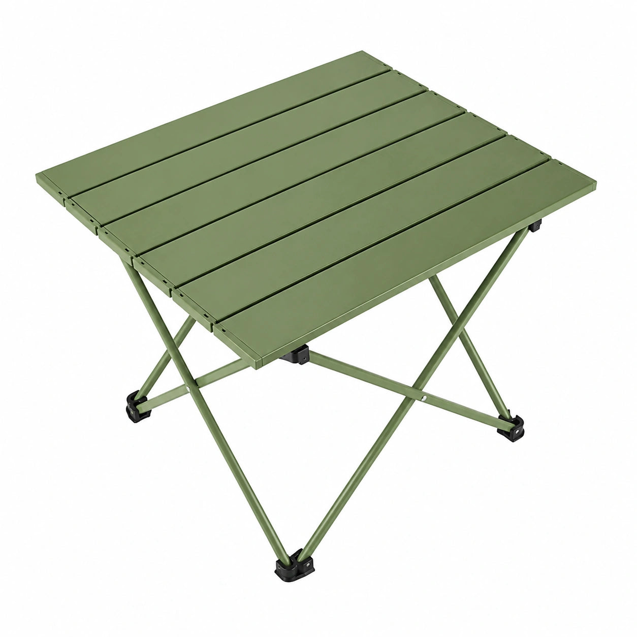 Table pliante portable en aluminium pour extérieur