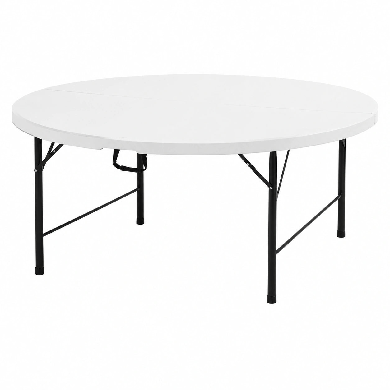 Grande Table Ronde Pliable pour Réunions