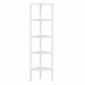 Étagère d'Angle à 6 Niveaux pour Salon, Chambre, Cuisine et Salle de Bain