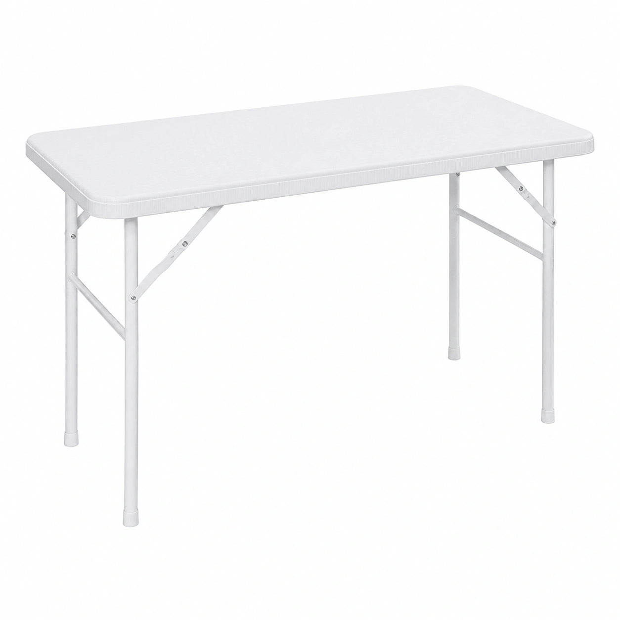 Table de jardin pliante rectangulaire aspect rotin