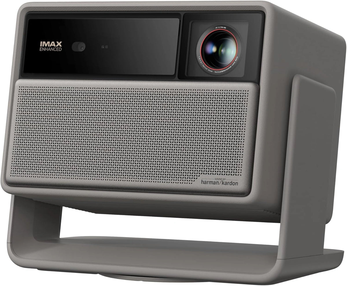 Projecteur XGIMI Horizon Max 4K 5700 ISO Laser Triple, Zoom & Lens Shift, IMAX, Dolby Vision, Écran 300", VRR 1ms/240Hz, Harman Kardon, Google TV