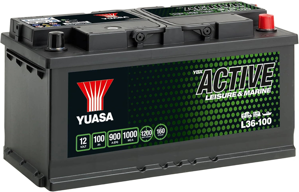 Batterie à Décharge Lente Yuasa L36-100 Haute Performance
