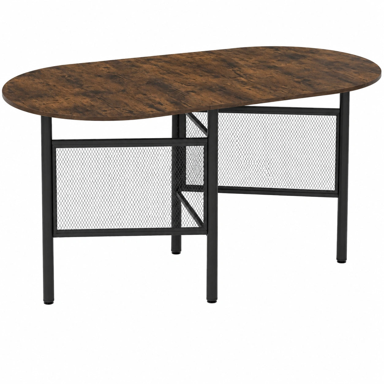 Table pliante extensible pour salle à manger, 6-8 personnes