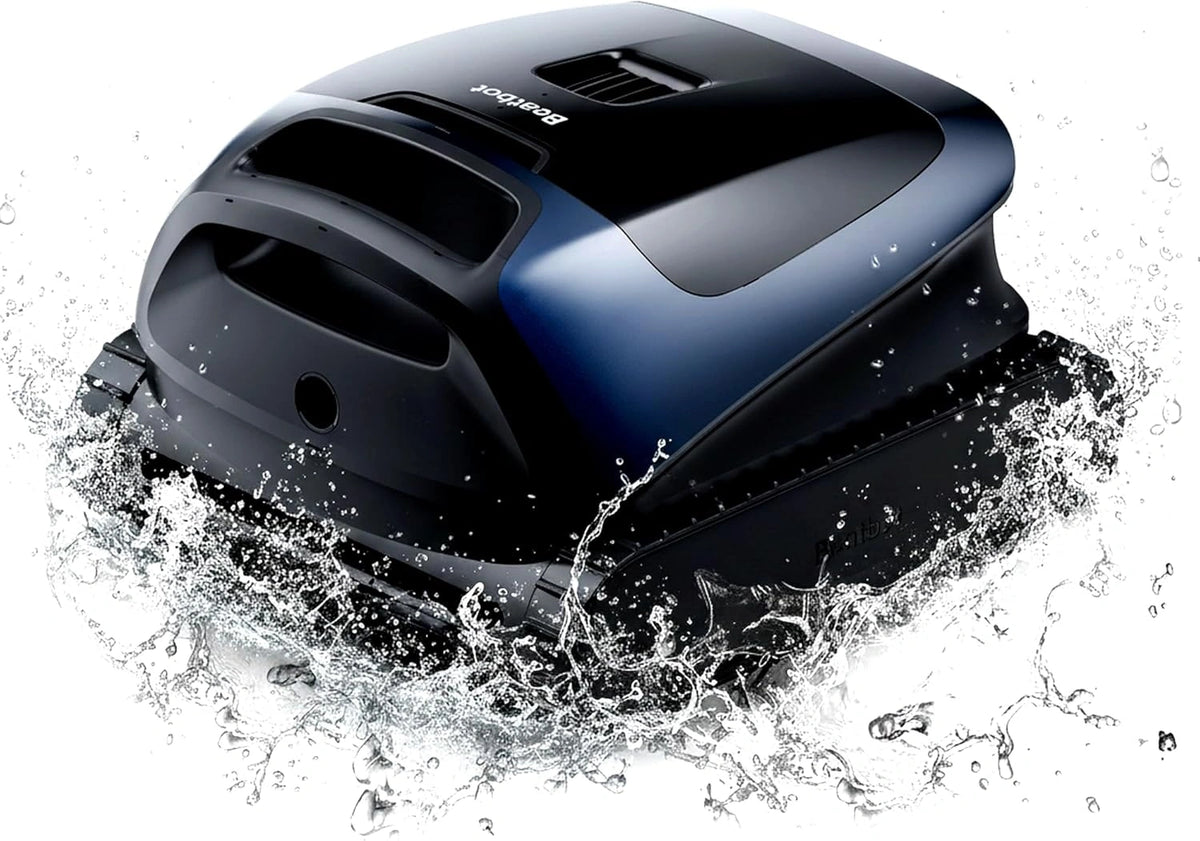 Robot Piscine sans Fil Beatbot Sora 30 - Nettoyage Complet 3-en-1 avec Filtre 5L Spécial Feuilles, Léger et Connecté, Idéal pour Grands Bassins