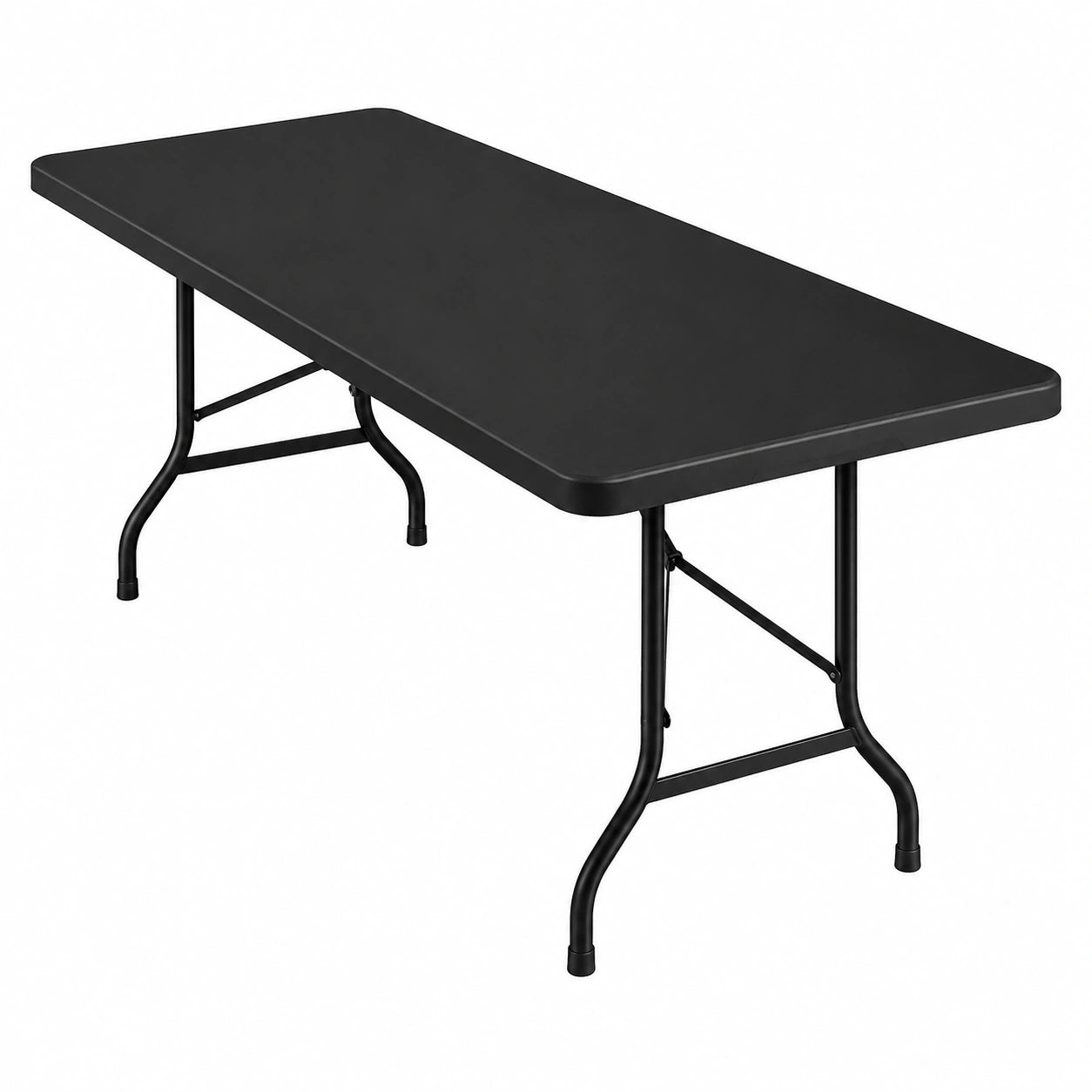 Table pliante en plastique pour extérieur, 6 personnes