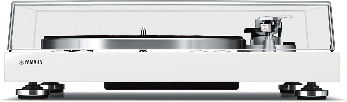 Platine Vinyle YAMAHA MusicCast 500 avec Connectivité Sans Fil - Blanc