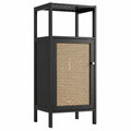 Meuble de Rangement Compact en Bambou pour Salle de Bain