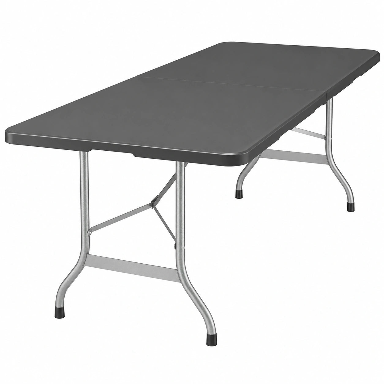 Grande table pliante en plastique pour extérieur, idéale pour 10 personnes